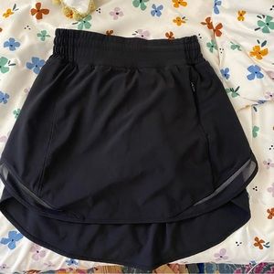 Black Lululemon skirt